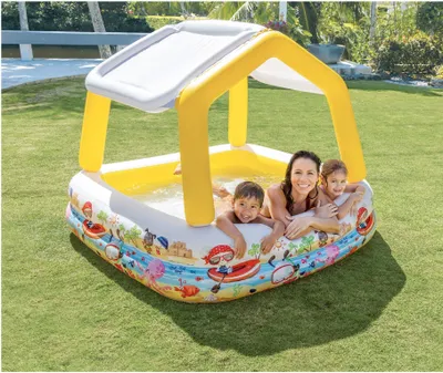 Produktbild von INTEX Kinderbecken mit Überdachung Ocean