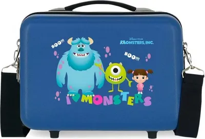 Obrázek produktu pro MONSTERS INC, cestovní kosmetický kufřík z ABS, 21x29x15cm, 9L, 2453964