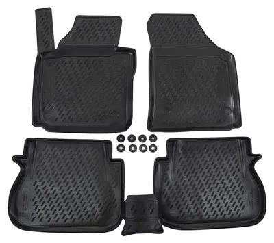 Immagine prodotto di 3D Tappeti Tappetini Auto In Gomma Per VW Caddy 2015-2020