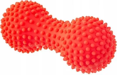 Zdjęcie produktu dla Tullo Czerwony wałek sensoryczny do masażu 15,5 cm