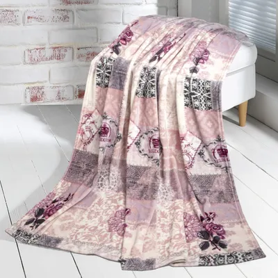 Produktbild von Kuscheldecke Wohndecke Flanell ( Mandarino ) - hochwertige Flauschige Decke, 150x200 cm - Cashmere Touch Tagesdecke