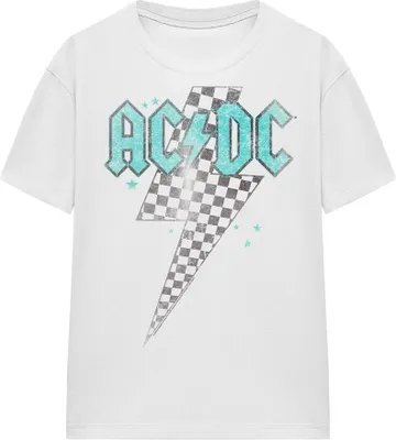 Immagine prodotto di AC/DC - Maglietta "Skewed" per uomo/donna Unisex TV15452 (XXL) (Bianco)
