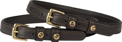 Obrázok produktu pre Horka Double Leather Diamond Per Pair Spur Straps Brown Brown One Size