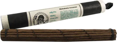 Produktbild von Räucherstäbchen - Mahakala Incense, Weiß, 22*3,5*3,5 cm, Räucherstäbchen aus Tibet, Nepal