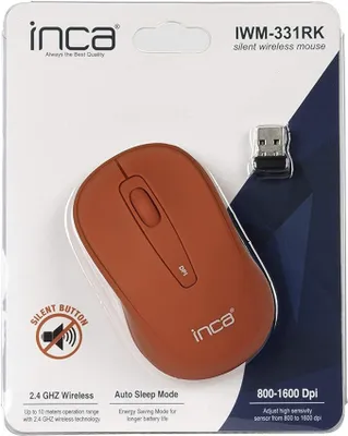Obrázok produktu pre Myš Inca IWM-331RK obojručná RF bezdrôtová optická 1600 DPI