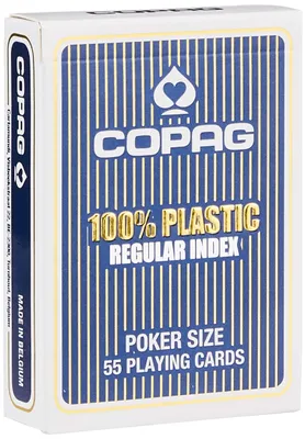 Productafbeelding van Copag plastic speelkaarten met poker-index