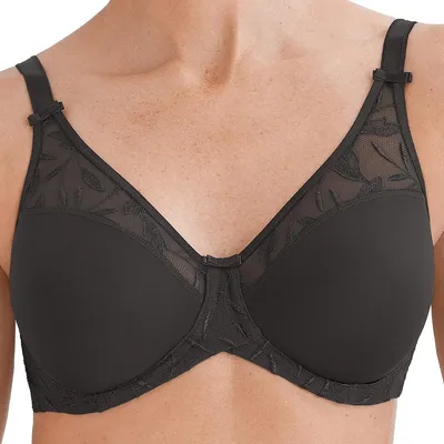 Produktbild von Felina Vision Deluxe Bügel-BH Molding-BH mit Bügel, Mit filigraner Blatt-Stickerei, In edler Mikrofaser-Qualität