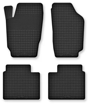 Produktbild von Gummi-Fußmatten für Kia Sorento I 2003-2009 (SUV) – 4-tlg, Schwarz, Semi-Universal, angepasst – Wielganizator Semi-Universal