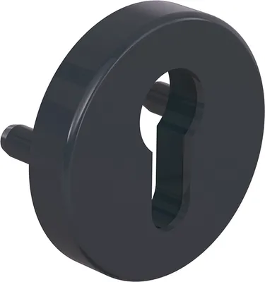 Produktbild von HEWI Schlüsselrosette ø55mm - in verschiedenen Farben (Lochung: Buntbart, Oberfläche: 92 Anthrazitgrau) Lochung: Buntbart Oberfläche: 92 Anthrazitgrau