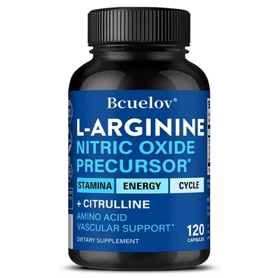 Image de Gélules précurseurs d'oxyde nitrique à base d'arginine - Augmentent l'endurance et les niveaux d'énergie