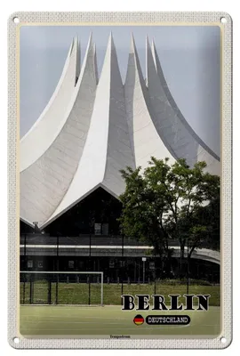 Produktbild von Blechschild Städte Berlin Deutschland Tempodrom 20x30cm