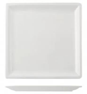 Immagine prodotto di H&H Piatto In Porcellana, 20,5X20,5 Cm, Bianco