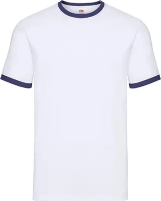 Image de Fruit of the Loom - T-shirt Ringer