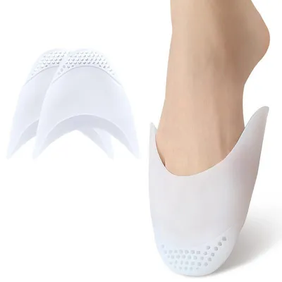 Produktbild von INF Zehenkappen Zehenpolster für Schuhe Spitzenschuh Weiß