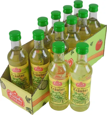 Produktbild von Kunella Gewürztes Rapsöl Kräuter - 12er Pack (12 Flaschen à 100 ml)