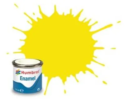 Zdjęcie produktu dla Humbrol Enamel, Żółty, Emalia, Płynny, 14 ml, 1 szt.