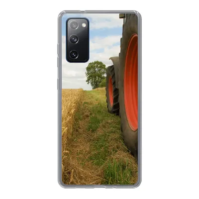 Produktbild von MuchoWow® Handyhülle Schutzhülle Hülle für Samsung Galaxy S20 FE Traktor - Räder - Weizen Silikon Softcase Handy Hülle - Abdeckung