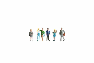 Zdjęcie produktu dla NOCH Pedestrians, HO (1:87), Wielobarwny