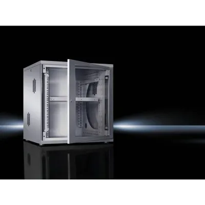 Produktbild von Rittal FlatBox DK  6HE BxT 600x400mm grau 19" Profilschienen