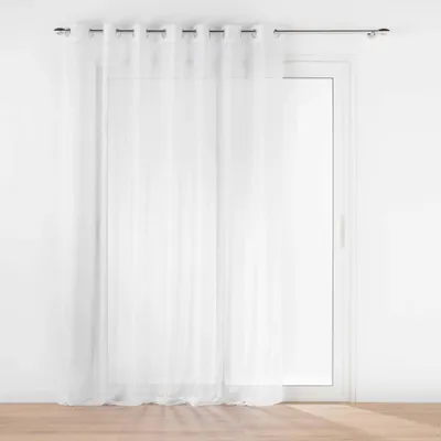 Produktbild von Vorhang weiß fließend transparent