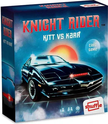 Zdjęcie produktu dla Gra karciana Knight Rider Kitt vs. Karr Retro