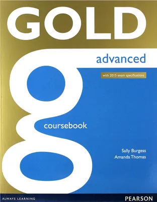 Produktbild von Gold Advanced Coursebook
