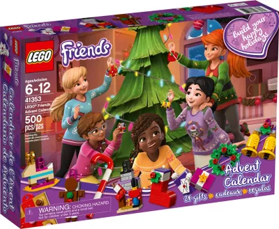 Obrázok produktu pre LEGO Friends Advent Calendar, Stavebnica, 6 rok / roky, 500 kusov, 547 g
