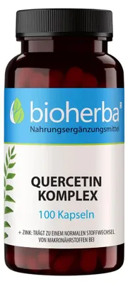Obrázok produktu pre Kvercetín komplex – 100 kapsúl – Bioherba