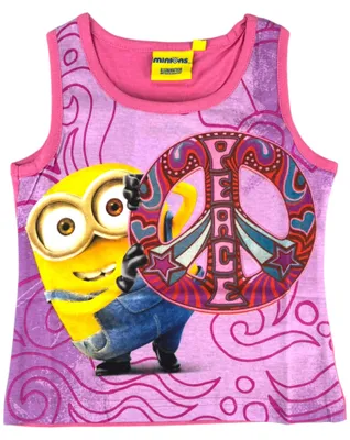 Produktbild von Tanktop Minions - Bob  Pink 110
