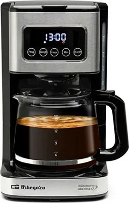 Produktbild von Orbegozo CG 4051, Filterkaffeemaschine, 1,5 l, Gemahlener Kaffee, 900 W, Schwarz, Edelstahl