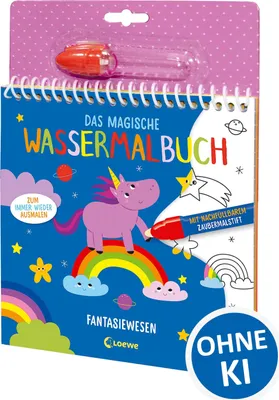 Produktbild von Das magische Wassermalbuch - Fantasiewesen