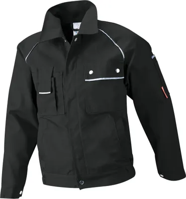 Produktbild von Bundjacke Canvas 320 Gr.52 schwarz/schwarz PLANAM