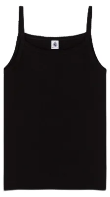 Productafbeelding van Petit Bateau dameshemd A0D18 met spaghettibandjes, zwart, maat L