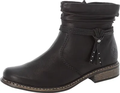 Produktbild von Rieker Damen Ankle Boots Stiefelette Z4953-00, Größe:38 EU, Farbe:Schwarz