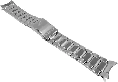 Produktbild von Casio Edifice Uhrenarmband 22mm Edelstahl silbern ECB-800DB ECB-800D