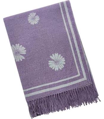 Productafbeelding van Superzachte herfst-/winterscjaal met bloemenprint