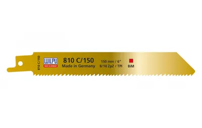 Image de Asein – Lame de scie sabre 5 lames 606R 130 mm (blister)