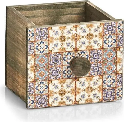 Produktbild von Deko-Schublade für Accessoires, MOSAIC, 12 x 13 x 11,5 cm, ZELLER - ZELLER