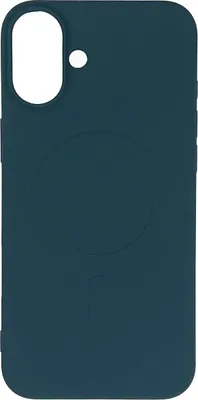 Image de Liquid Silicone Case avec MagSafe pour Samsung Galaxy A16 5G - Bleu