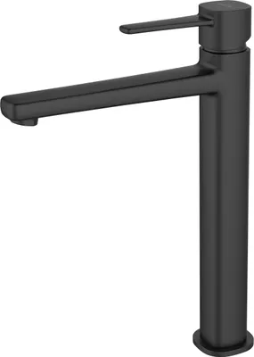 Productafbeelding van BADLAND Wastafelmengkraan, hoog model, GLAMOUR, zwarte afwerking, voor badkamers