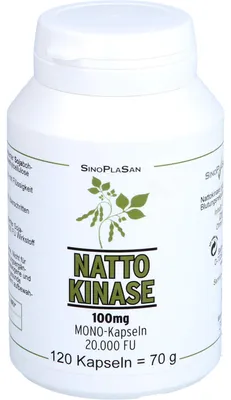 Produktbild von Nattokinase 100 mg Mono 20.000 FU Kapseln, 120 St. Kapseln