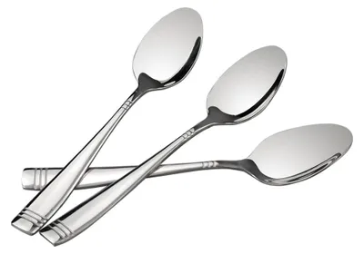 Produktbild von 12 Stück Esslöffel aus Edelstahl, Suppenlöffel und Tafellöffel Set