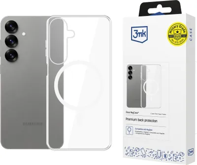 Produktbild von 3mk Clear MagCase für Samsung Galaxy S25+ - transparent