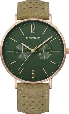Produktbild von Bering Herren Uhr Armbanduhr Classic - 14240-668 Leder