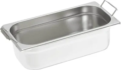 Produktbild von Gastronormbehälter Mit Fallgriffen, Serie Standard, Gn 1/3, 325X176X100 Mm