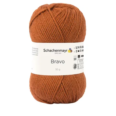 Image de Schachenmayr Bravo, 50 g Fuchs Fils à tricoter à la main
