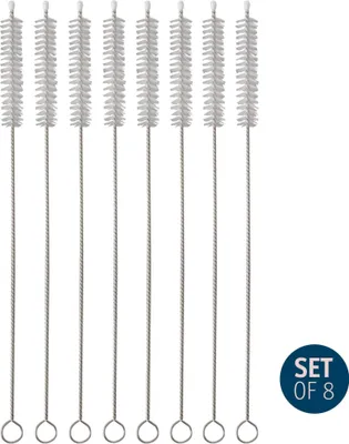 Produktbild von Koziol Bürste für Sicherheits-Trinkhalme Cheers, Reinigungsbürste, Trinkhalm-Bürste, Thermoplastischer Kunststoff, Crystal Clear, 4011535