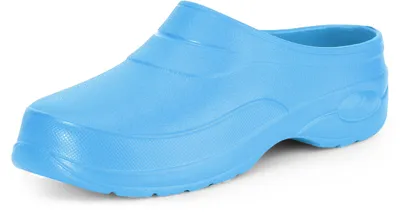 Produktbild von Ladeheid Damen und Herren leichte Eva Clogs Gartenclogs Gartenschuhe KL037(Himmelblau, 36)
