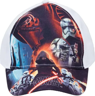 Immagine prodotto di Cappello da ragazzo Star Wars The Force Awakens bianco taglia 54