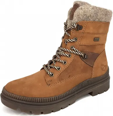 Produktbild von Remonte  Damenschuhe Stiefeletten Schnürer Braun Freizeit, Schuhgröße:40 EU
